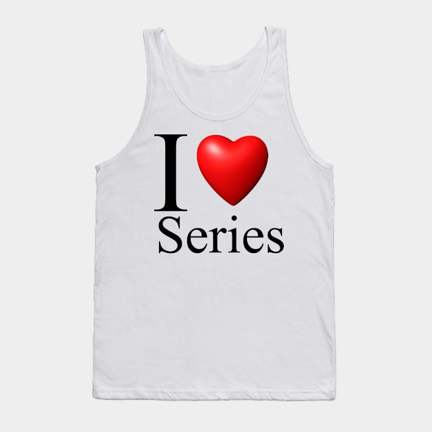 I love Series Tank Top by Proway Design